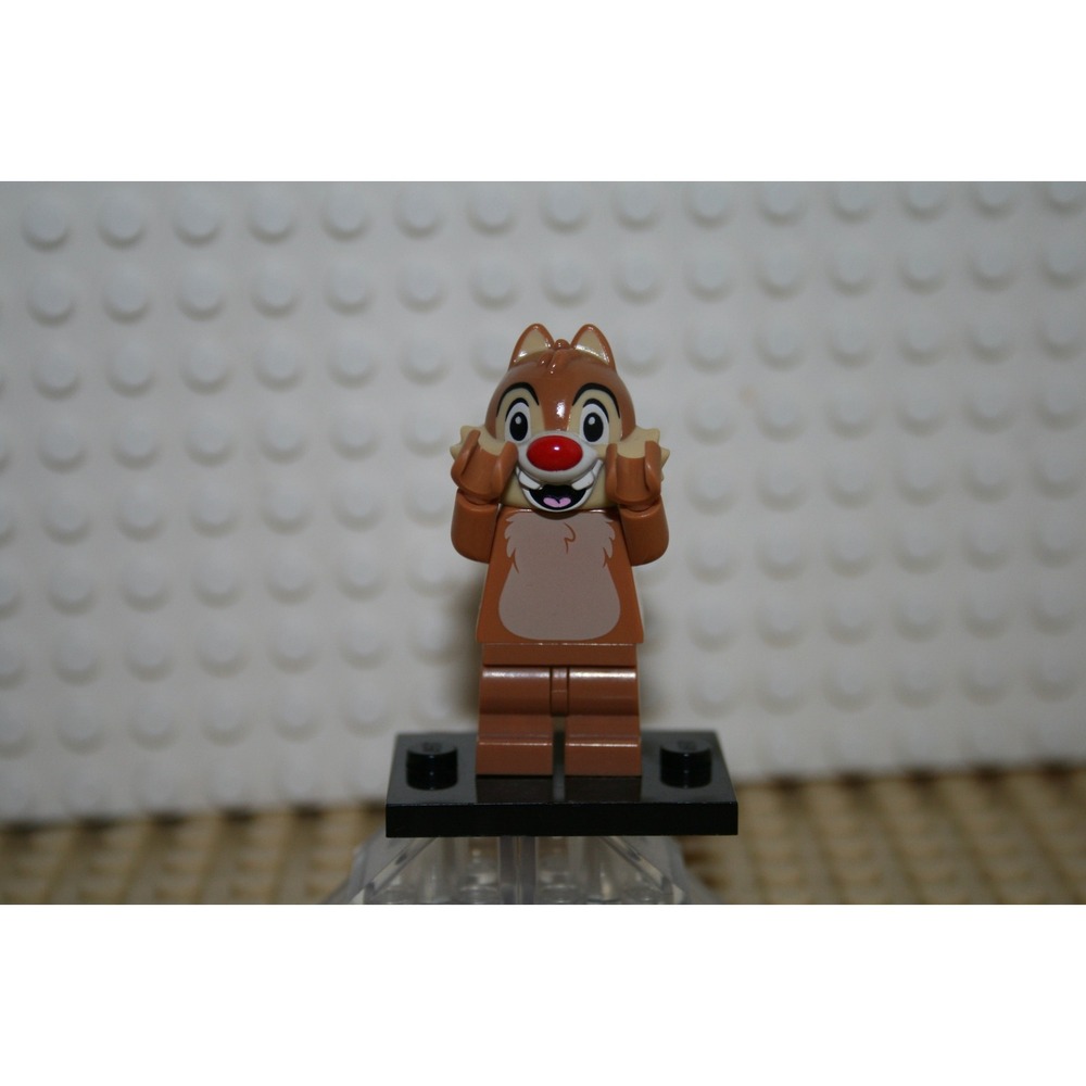 LEGO Disney Series 2 Dale Minifigure coldis2-8 Red Nose Chipmunk Figure - Picture 2 of 7